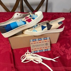 Men’s Pendleton sneakers size 12 brand new $210 msrp big thunder shoes low top
